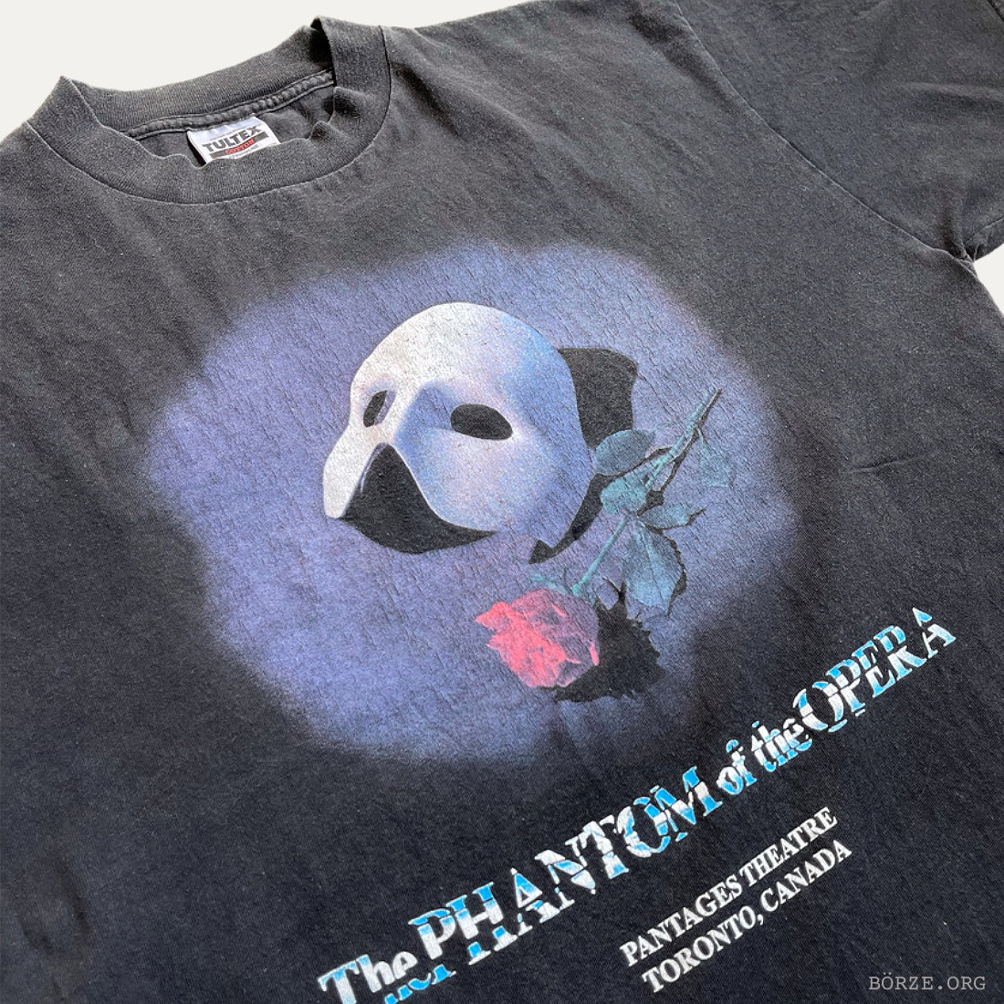 1990s PHANTOM OF THE OPERA PANTAGES TORONTO TULTEX COTTON T-SHIRT