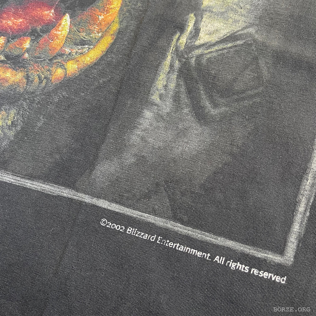 2002 WARCRAFT III REIGN OF CHAOS THRALL T-SHIRT