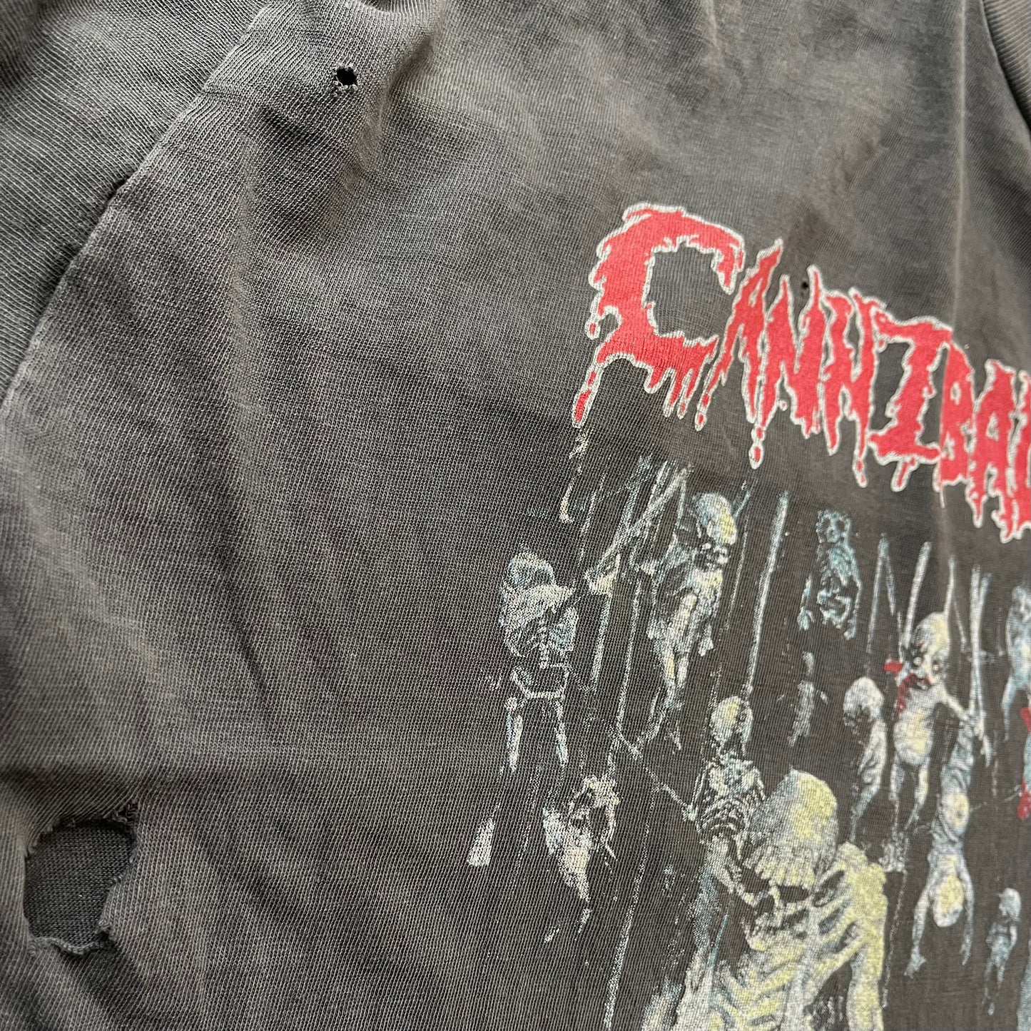 1992 CANNIBAL CORPSE BUTCHERED AT BIRTH T-SHIRT