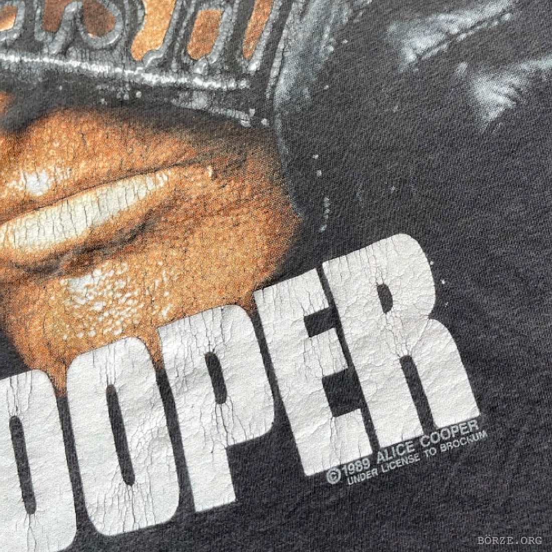 1990 ALICE COOPER TRASHES JAPAN TOUR T-SHIRT