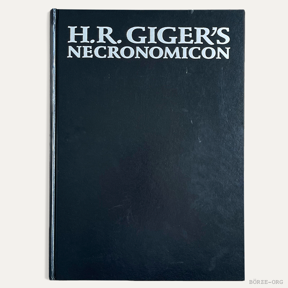 1991 HR GIGER'S NECRONOMICON HARDCOVER MORPHEUS PUBLISHING