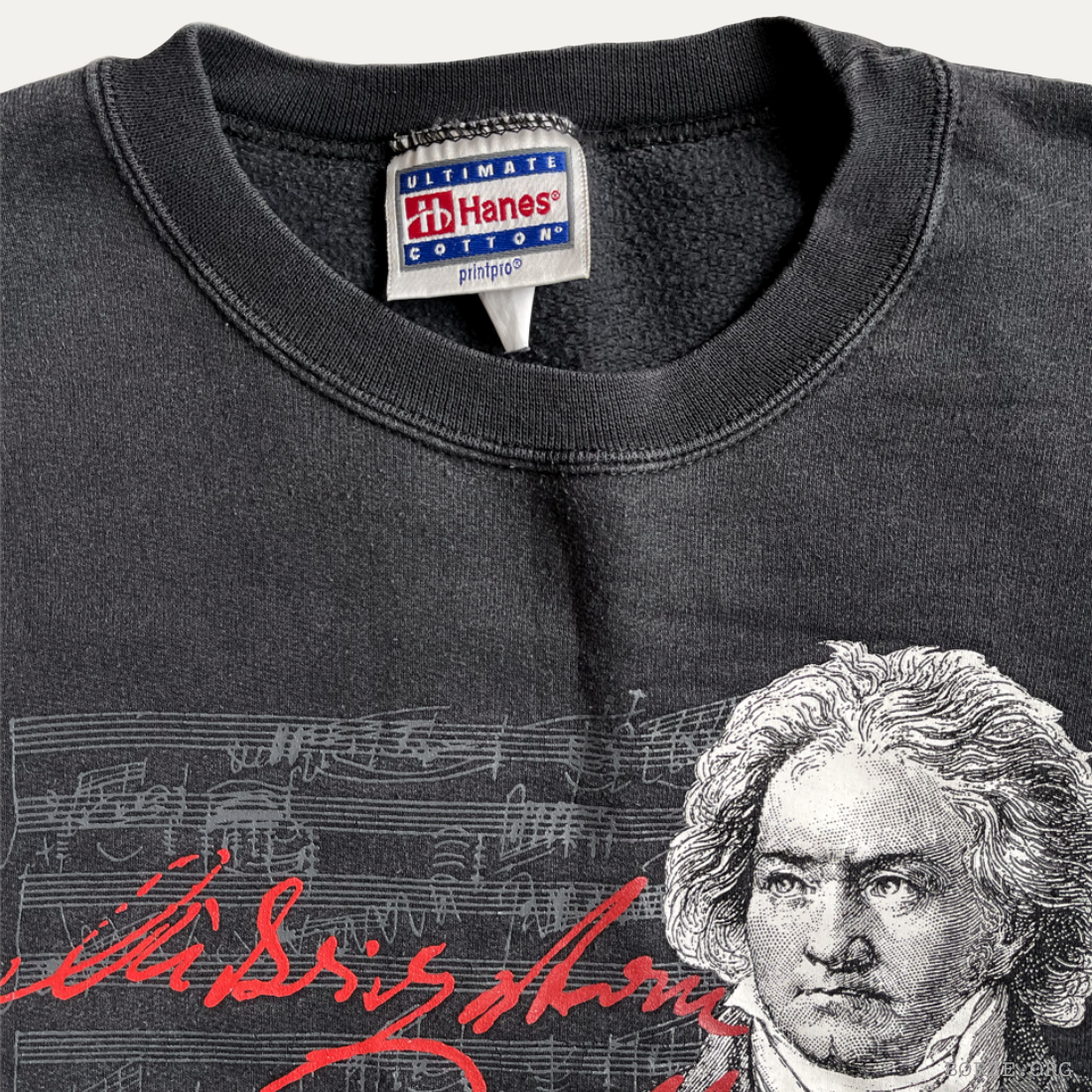1995 PACIFIC SYMPHONY ORCHESTRA BEETHOVEN LONG SLEEVE SWEATER