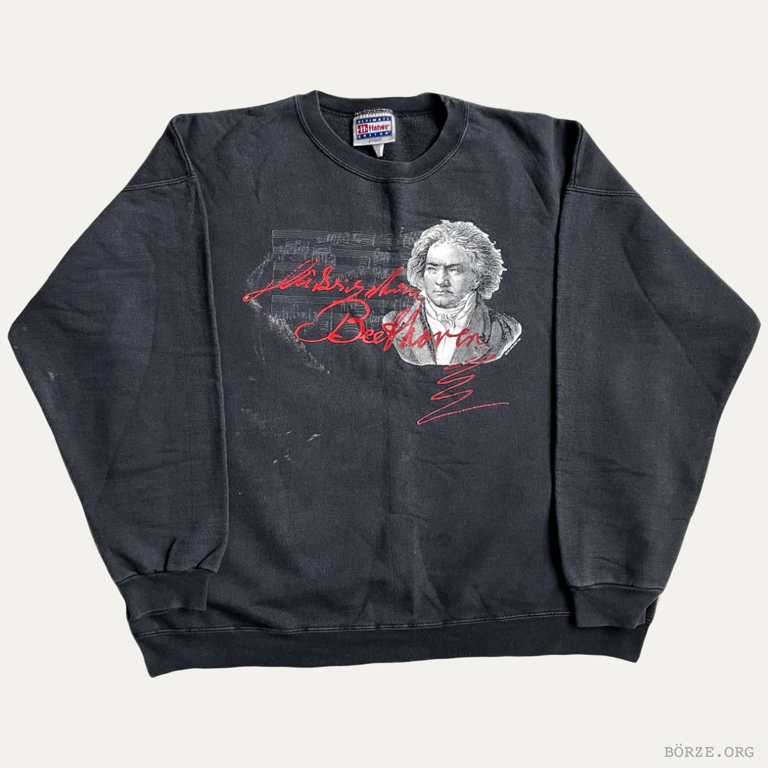 1995 PACIFIC SYMPHONY ORCHESTRA BEETHOVEN LONG SLEEVE SWEATER