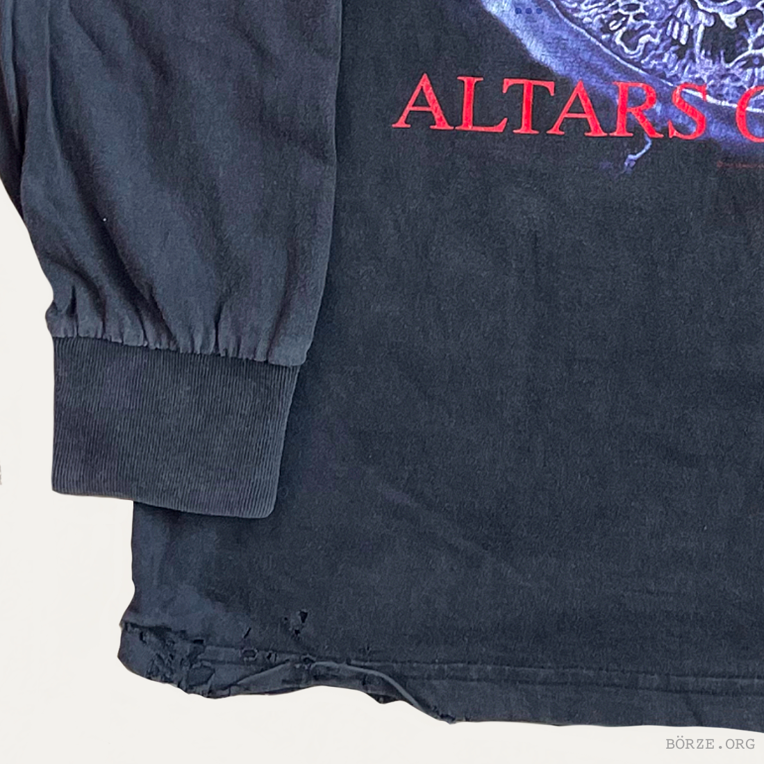 1999 MORBID ANGEL ALTARS OF MADNESS 10 YEARS ANNIVERSARY LONG SLEEVE