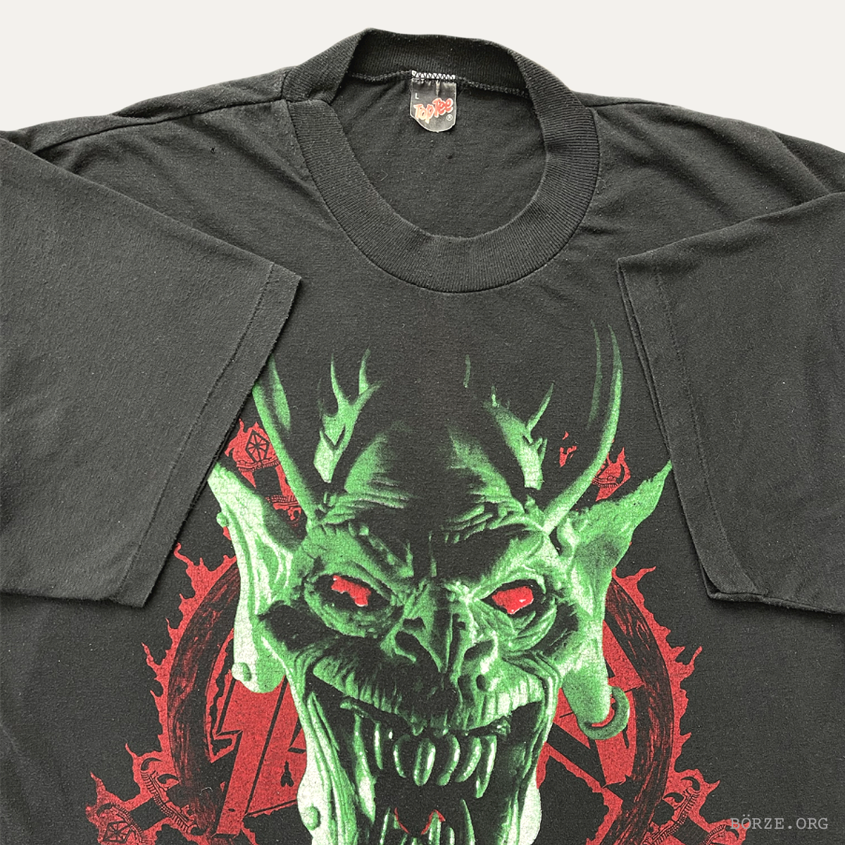 1988 SLAYER ROOT OF ALL EVIL WORLD SACRIFICE TOUR EDITION VINTAGE T-SHIRT