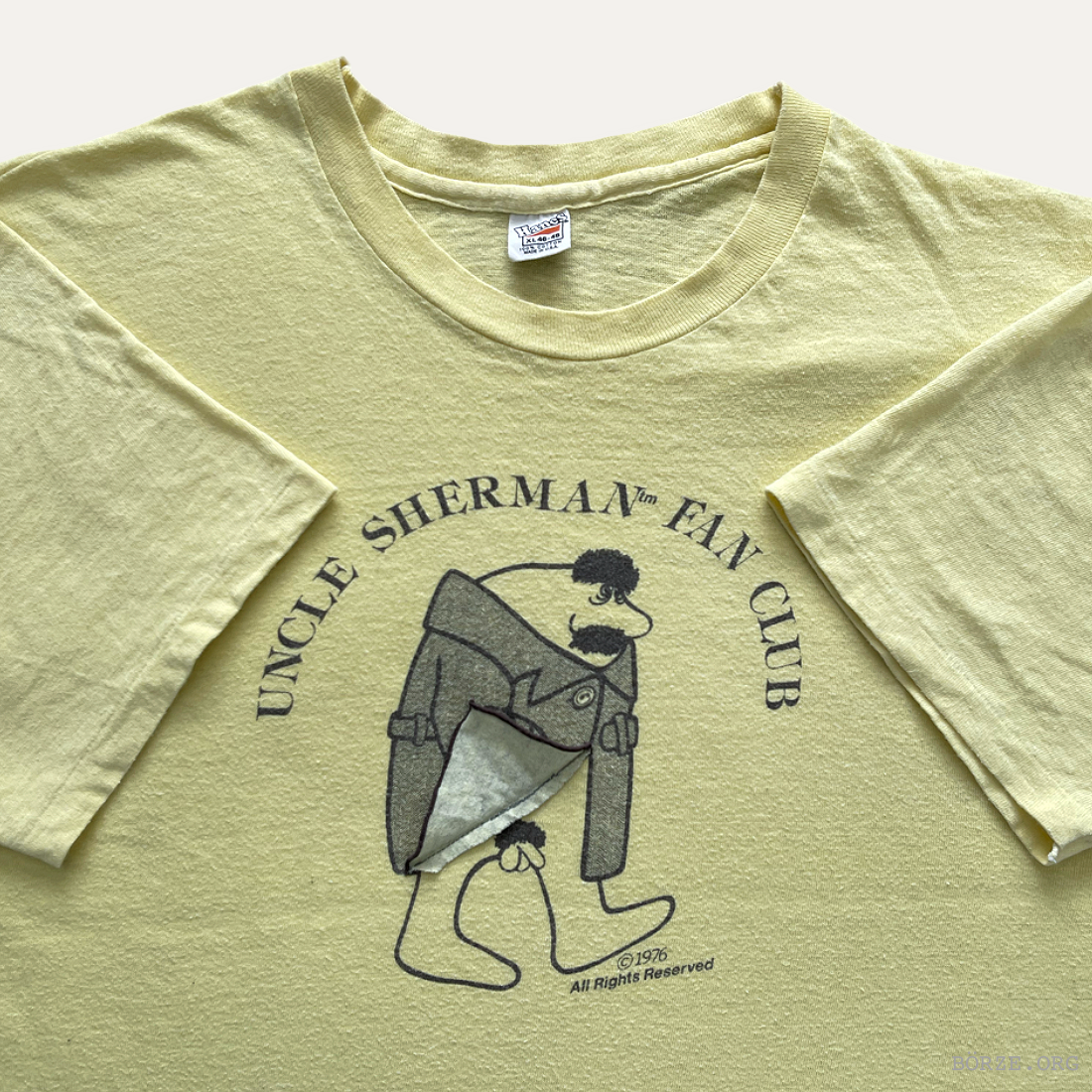 1976 UNCLE SHERMAN ORIGINAL FLASHER T-SHIRT