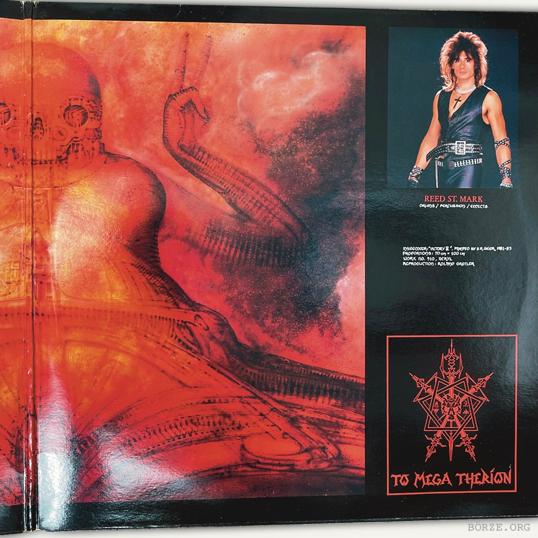 1985 CELTIC FROST 'TO MEGA THERION' ORIGINAL FIRST PRESS NOISE N 0031 VINYL