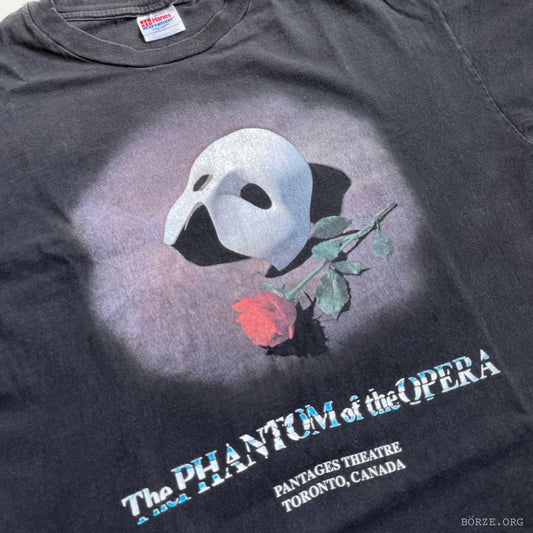 1990s PHANTOM OF THE OPERA PANTAGES TORONTO HANES HEAVY T-SHIRT