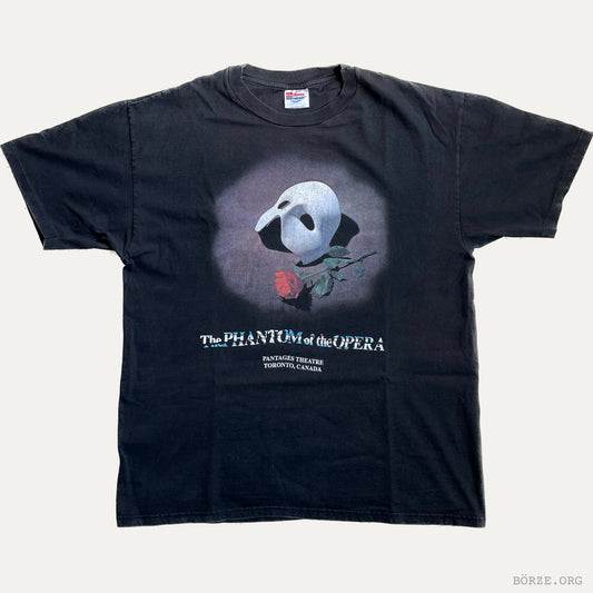 1990s PHANTOM OF THE OPERA PANTAGES TORONTO HANES HEAVY T-SHIRT
