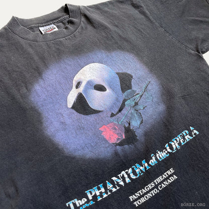 1990s PHANTOM OF THE OPERA PANTAGES TORONTO TULTEX COTTON T-SHIRT