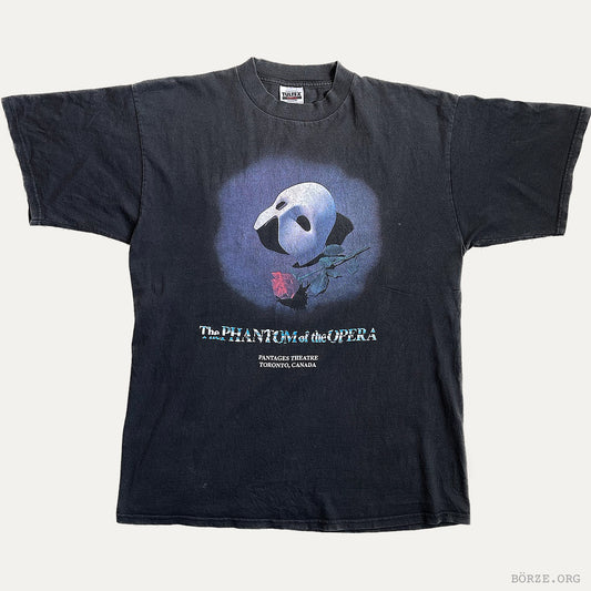 1990s PHANTOM OF THE OPERA PANTAGES TORONTO TULTEX COTTON T-SHIRT