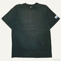1990s FIFA COUP DU MONDE TRASHED SUNFADED PLAIN BLACK BLANK VINTAGE T-SHIRT LARGE