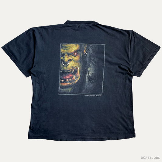 2002 WARCRAFT III REIGN OF CHAOS THRALL T-SHIRT