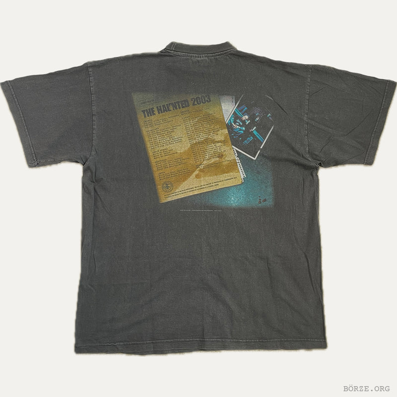 2003 THE HAUNTED ONE KILL WONDER TOUR XL VINTAGE T-SHIRT