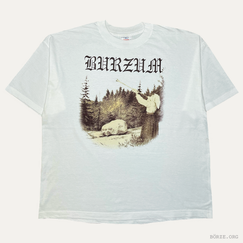 2012 BURZUM FILOSOFEM LICENSED BY PHD HANES 2XL T-SHIRT