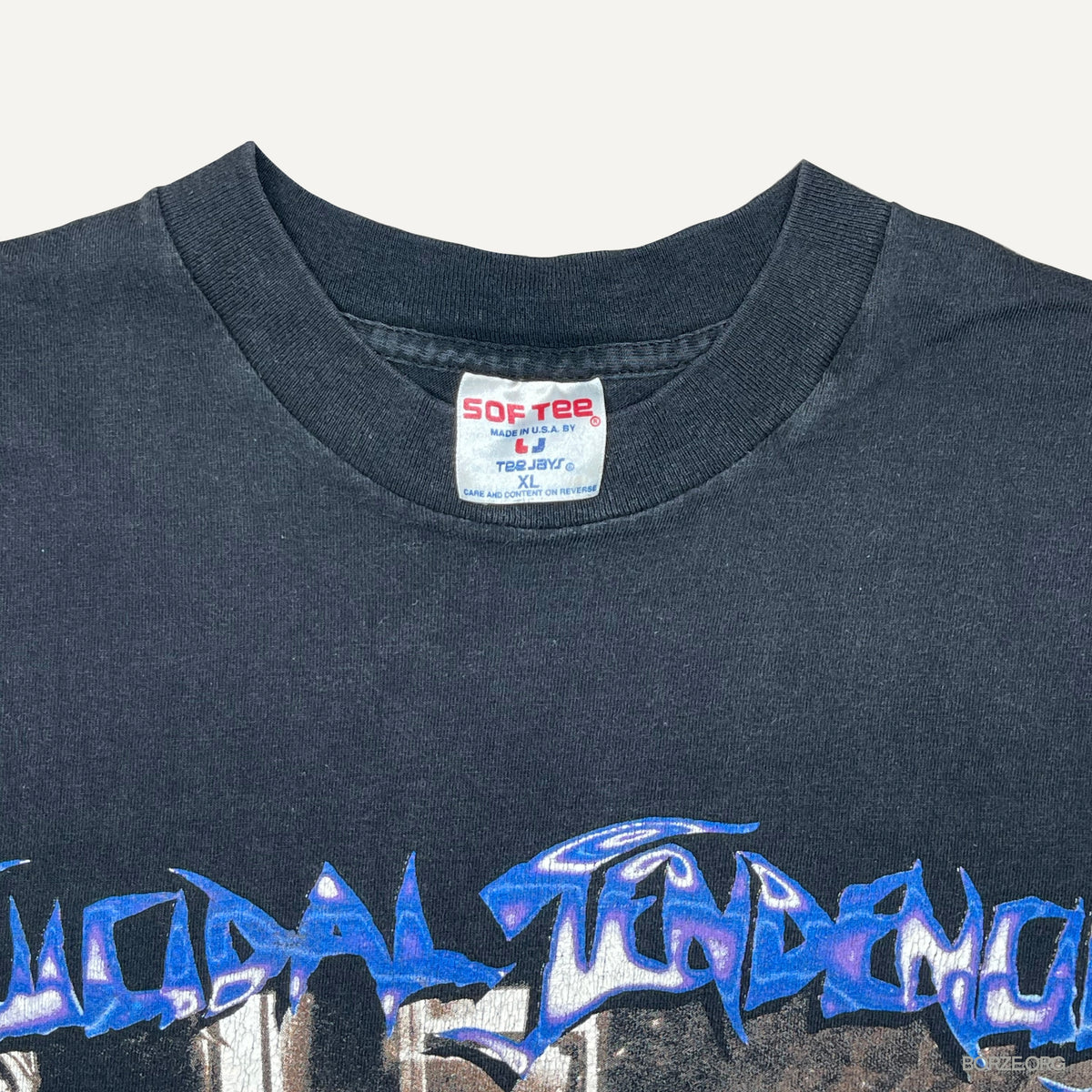 1990s SUICIDAL TENDENCIES  ‘FOR LIFE’ SINGLE STITCH VINTAGE T-SHIRT