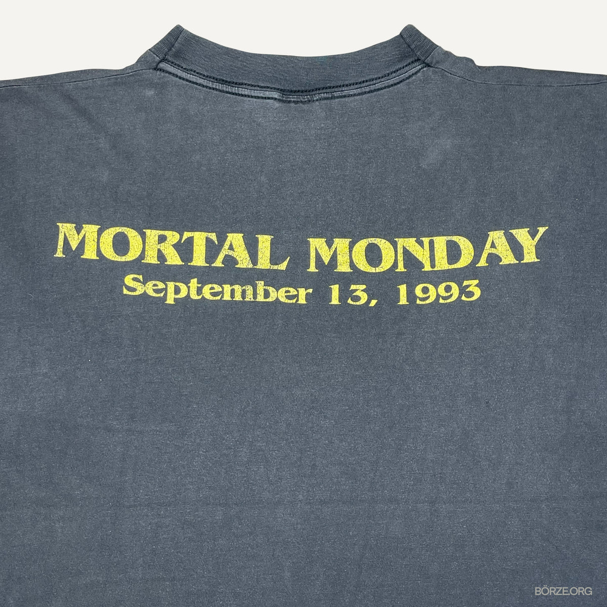 1993 MORTAL KOMBAT ‘MORTAL MONDAY’ EVENT VINTAGE T-SHIRT