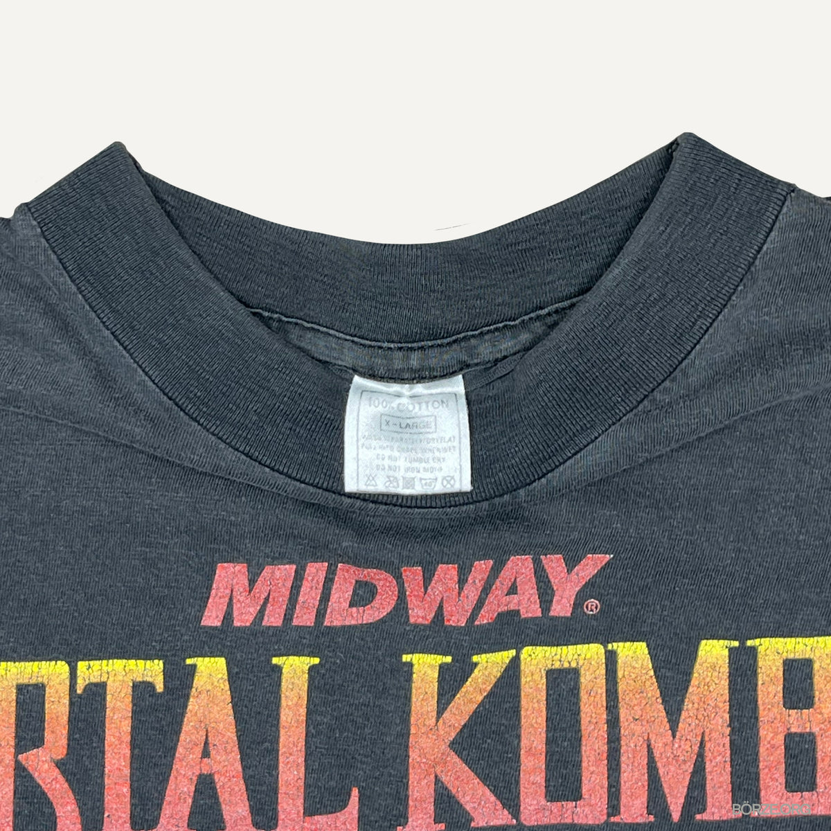 1993 MORTAL KOMBAT ‘MORTAL MONDAY’ EVENT VINTAGE T-SHIRT