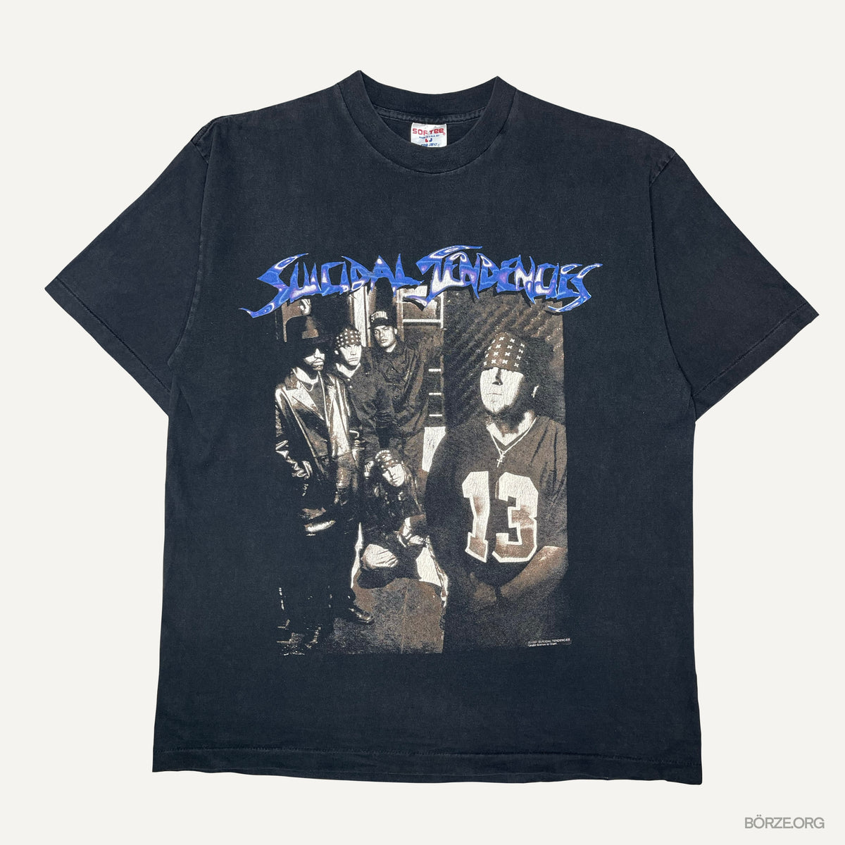 1990s SUICIDAL TENDENCIES  ‘FOR LIFE’ SINGLE STITCH VINTAGE T-SHIRT