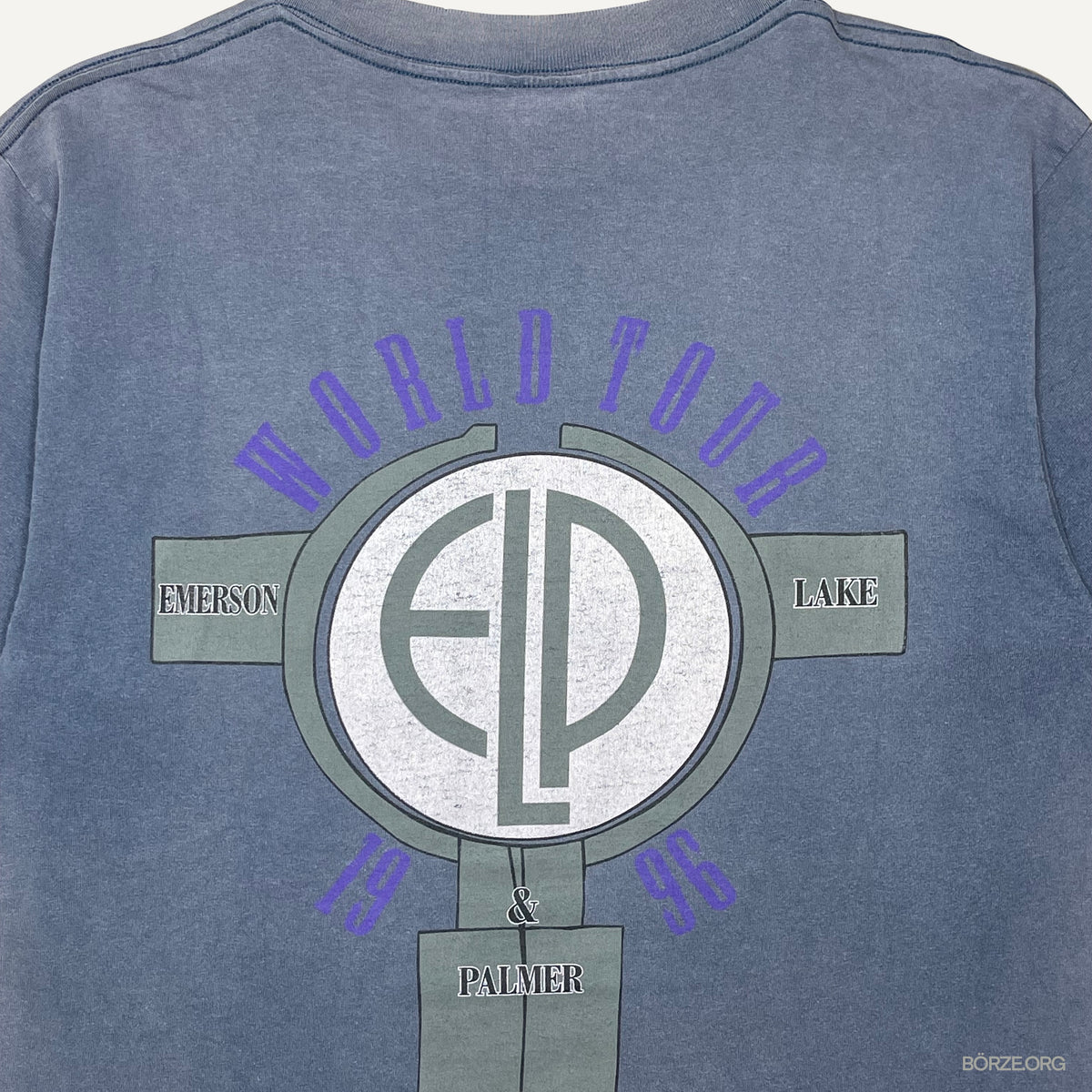 1996 EMERSON LAKE & PALMER HR GIGER BRAIN SALAD SURGERY TOUR VINTAGE T-SHIRT LARGE