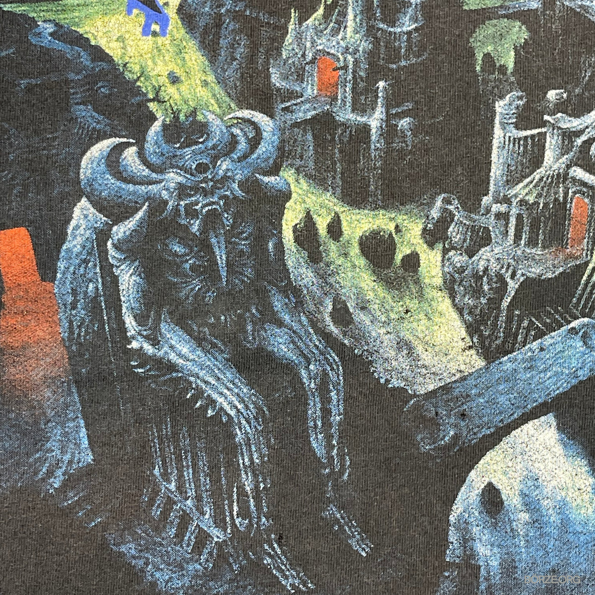 1993 BENEDICTION - TRANSCENDING THE RUBICON WORLD VIOLATION TOUR VINTAGE LONGSLEEVE T-SHIRT