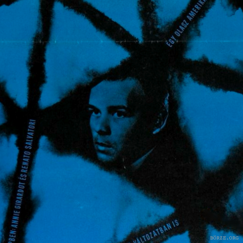 1964 SMOKE OFFSET ORIGINAL ITALIAN FILM POSTER ZELENÁK CRESCENCIA