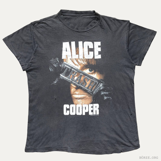 1990 ALICE COOPER TRASHES JAPAN TOUR T-SHIRT