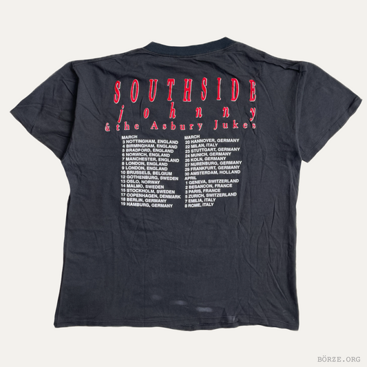 1992 SOUTHSIDE JOHNNY & THE ASBURY JUKES BETTER DAYS EURO TOUR T-SHIRT