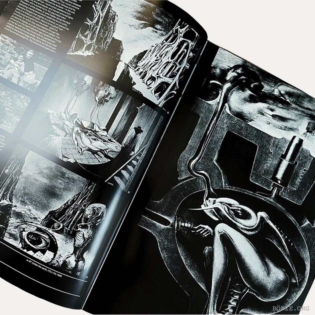 1991 HR GIGER'S NECRONOMICON HARDCOVER MORPHEUS PUBLISHING EDITION