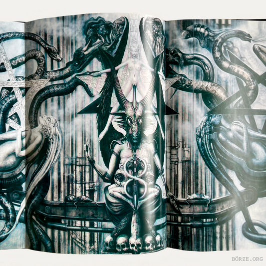 1991 HR GIGER'S NECRONOMICON HARDCOVER MORPHEUS PUBLISHING