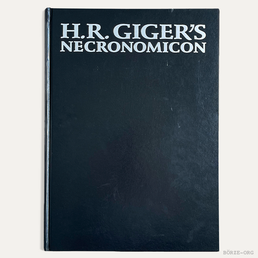 1991 HR GIGER'S NECRONOMICON HARDCOVER MORPHEUS PUBLISHING