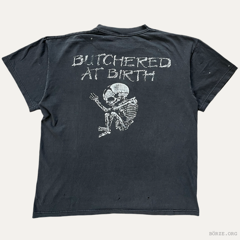1992 CANNIBAL CORPSE BUTCHERED AT BIRTH LARGE VINTAGE T-SHIRT