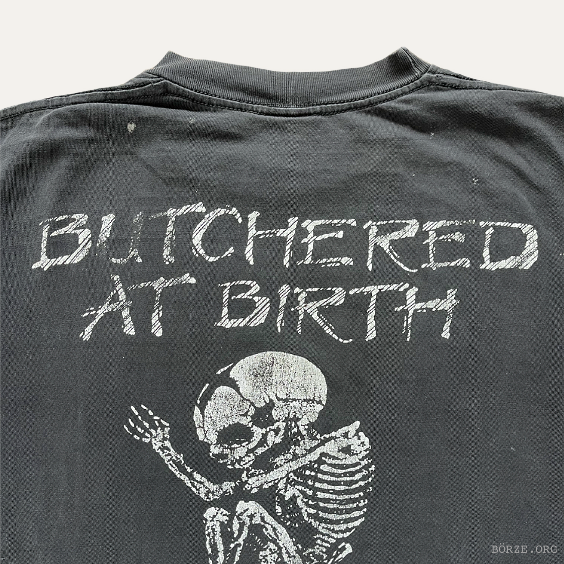 1991 CANNIBAL CORPSE BUTCHERED AT BIRTH LARGE VINTAGE T-SHIRT