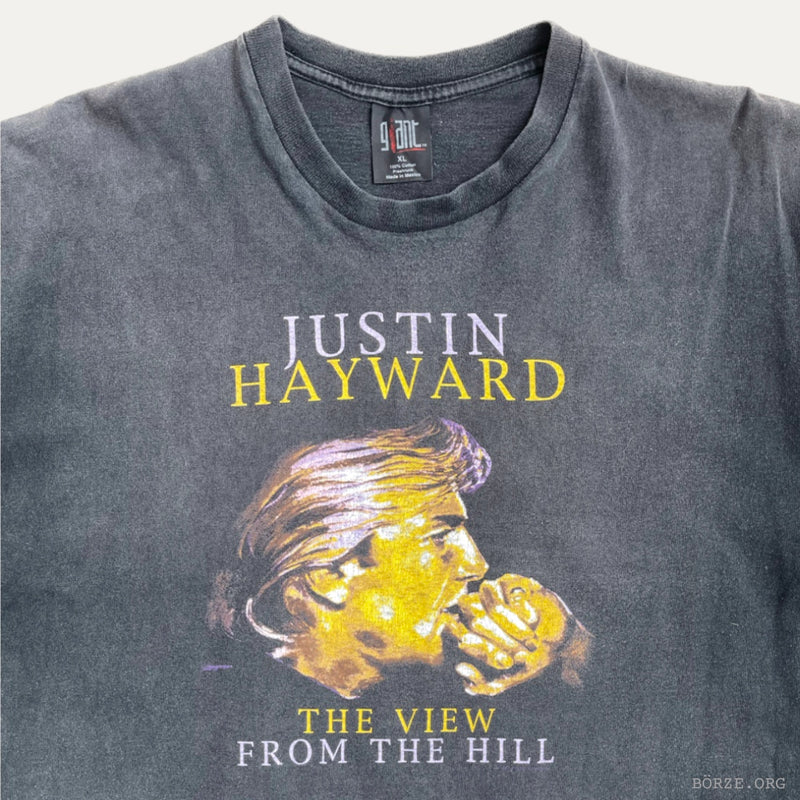 1996 JUSTIN HAYWARD THE VIEW FROM THE HILL T-SHIRT
