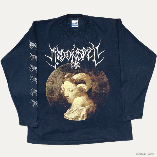 1995 MOONSPELL QUEEN IN WHITE EURO TOUR LONG SLEEVE