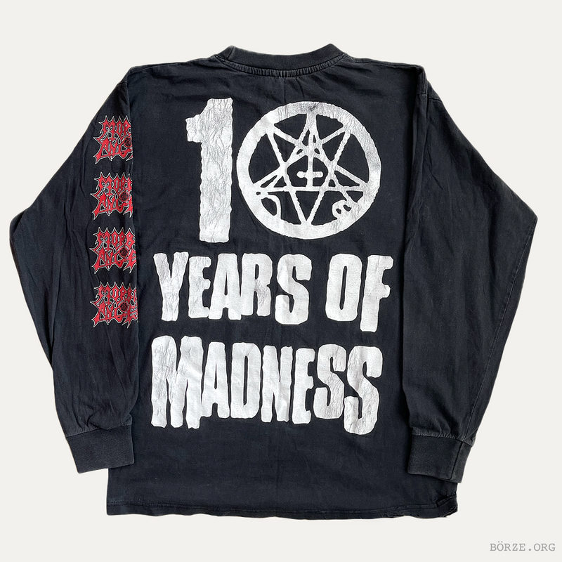 1999 MORBID ANGEL ALTARS OF MADNESS 10 YEARS ANNIVERSARY LONG SLEEVE