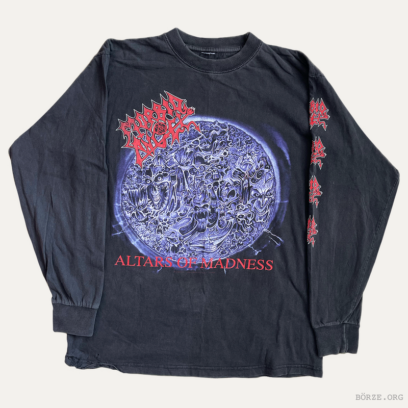 1999 MORBID ANGEL ALTARS OF MADNESS 10 YEARS ANNIVERSARY LONG SLEEVE