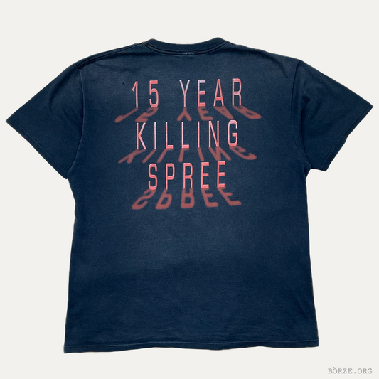 2005 CANNIBAL CORPSE 15 YEARS KILLING SPREE T-SHIRT