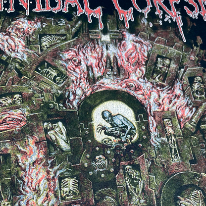 2005 CANNIBAL CORPSE 15 YEARS KILLING SPREE T-SHIRT