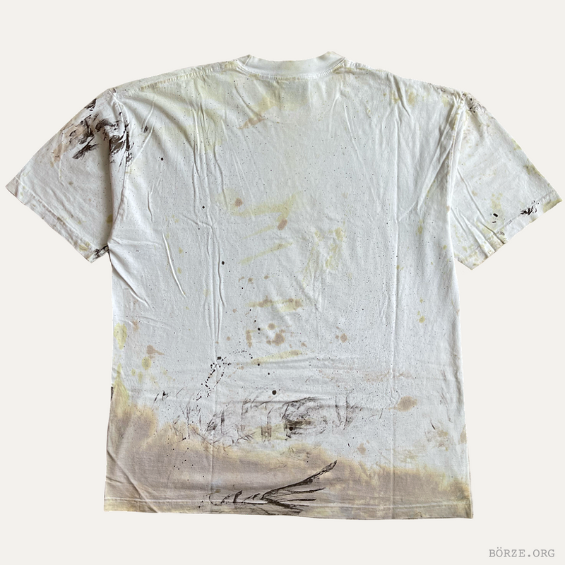 2023 ONLINE CERAMICS X 100 GECS POT LEAF DISTRESSED T-SHIRT