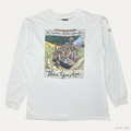 1990s ENGELBREIT 'NO MATTER WHERE YOU GO THERE YOU ARE' VINTAGE LONG SLEEVE T-SHIRT MEDIUM