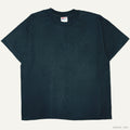 1990s HANES PLAIN BLACK BLANK VINTAGE 50/50 T-SHIRT LARGE