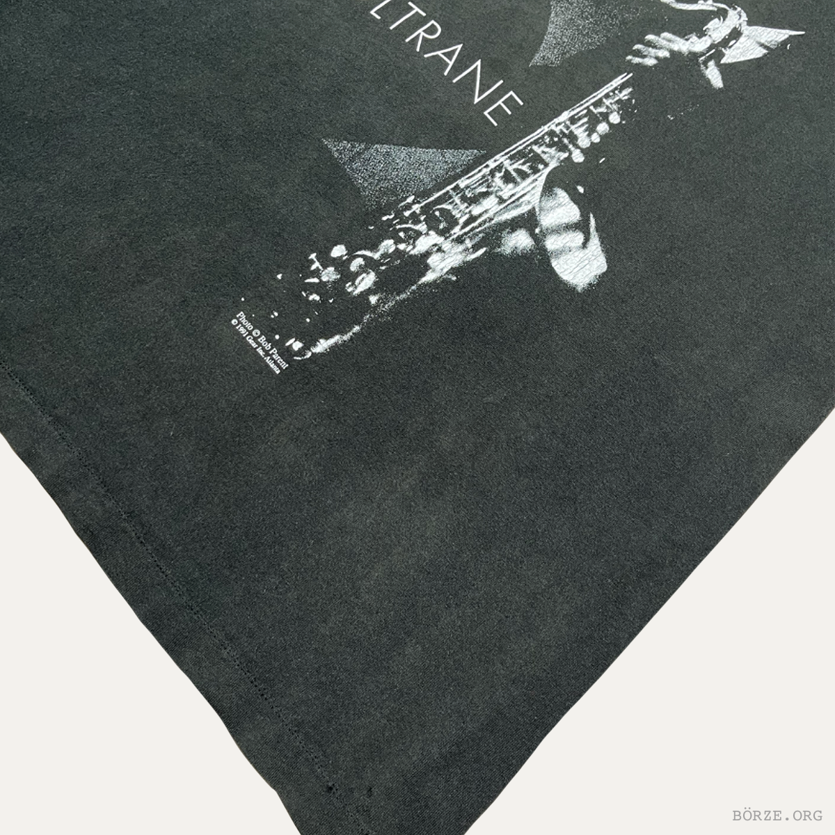 1991 JOHN COLTRANE 'SAXOPHONE' GEAR INC SINGLE STITCH VINTAGE T-SHIRT XL