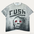 1991 RUSH ROLL THE BONES AOP DICE SKULL BROCKUM VINTAGE T-SHIRT XL