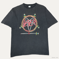 1991 SLAYER HELL AWAITS BROCKUM VINTAGE T-SHIRT XL+