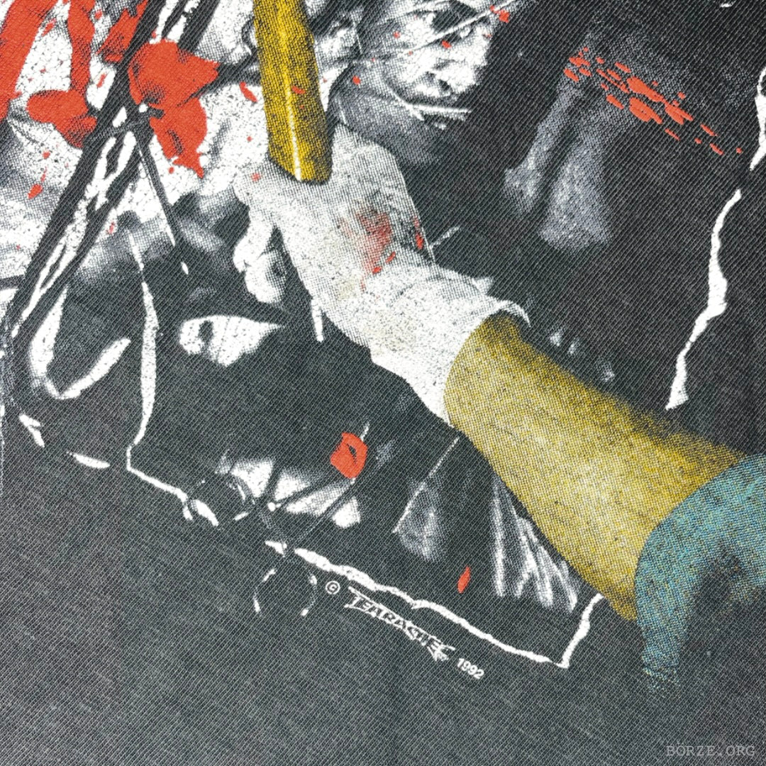1992 CARCASS 'NECROTICISM' EARACHE DESCANTING THE INSALUBRIOUS SLEEVELESS CHOPPED VINTAGE T SHIRT XL