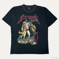 1992 METALLICA PUSHEAD UNFORGIVEN BROCKUM VINTAGE T-SHIRT LARGE