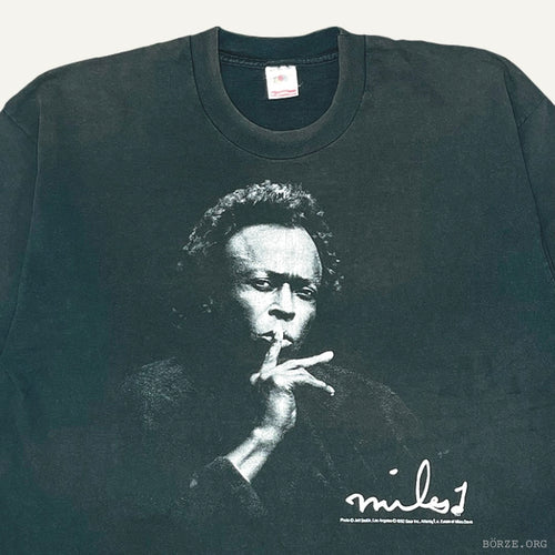 1992 MILES DAVIS SIGNATURE GEAR INC SINGLE STITCH VINTAGE JAZZ T-SHIRT XL