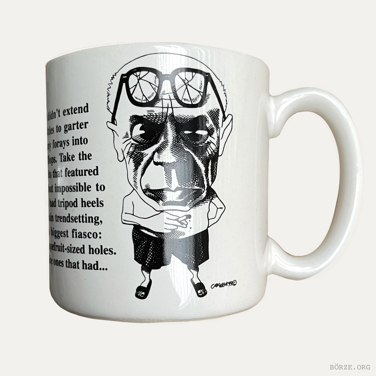 1993 LARGELY LITERARY STEVEN CRAGG 'PICASSO' COLLECTORS BUNDLE MUG & T-SHIRT LARGE