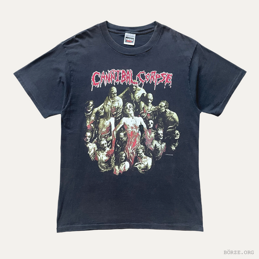 1994 CANNIBAL CORPSE THE BLEEDING HELLOWEEN HORROR HAUNT TOUR T-SHIRT